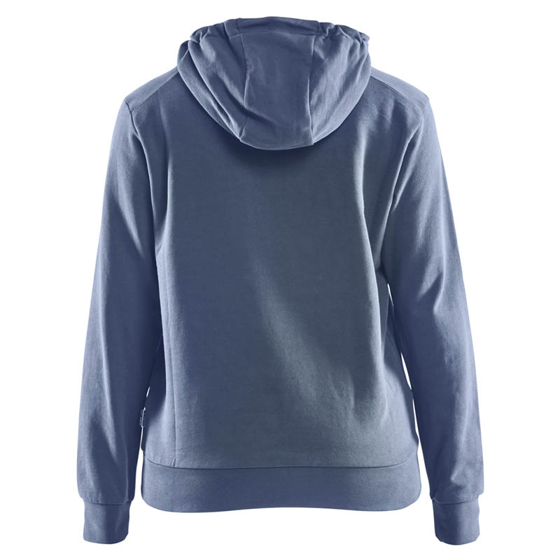 Blaklader Damen Kapuzensweater 3D Blau (limitiert) L